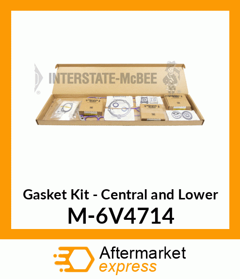 Gasket Set - Central & Lower M-6V4714