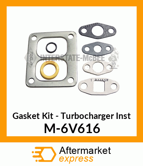 Gasket Set - Turbo Install M-6V616