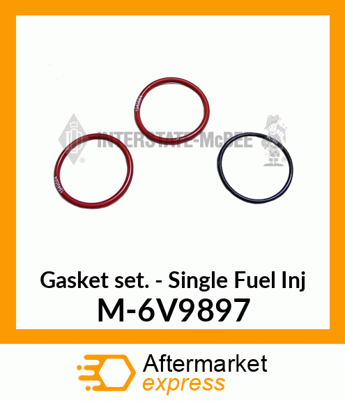 Gasket Set - Single Fuel Inj M-6V9897