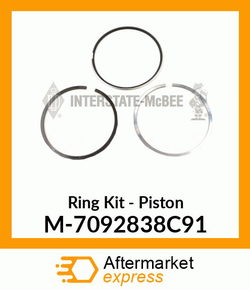 Ring Set - Piston M-7092838C91