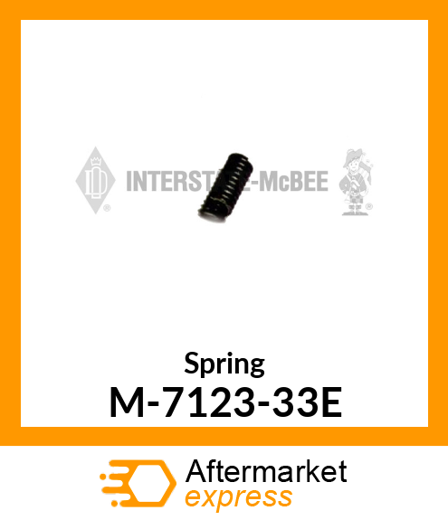 Spring M-7123-33E