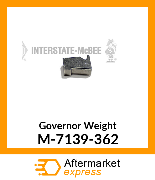 Governor Weight M-7139-362