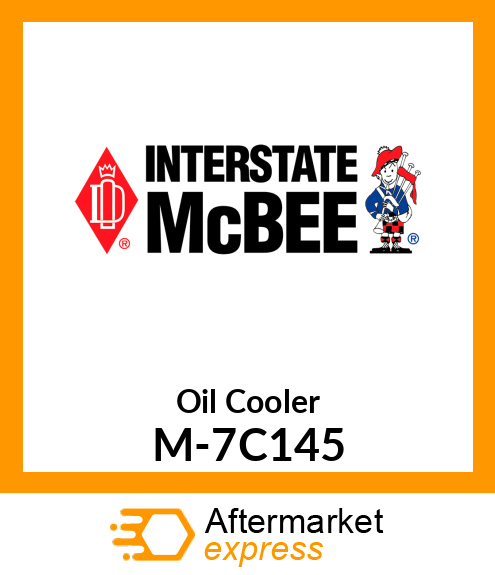 Cooler - Oil M-7C145