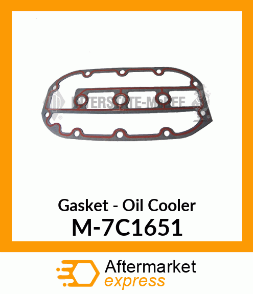 Gasket - Oil Cooler M-7C1651