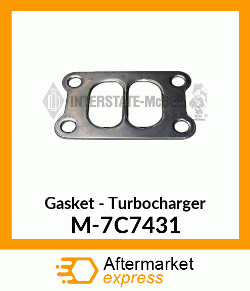 Gasket - Turbocharger M-7C7431