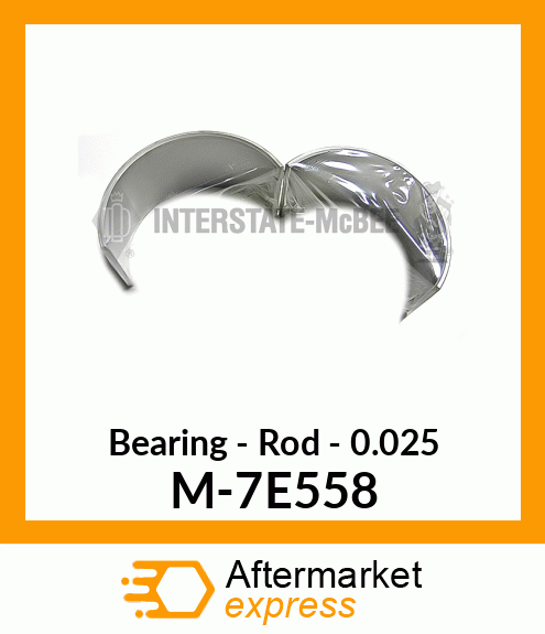 Bearing - Rod - .025 M-7E558