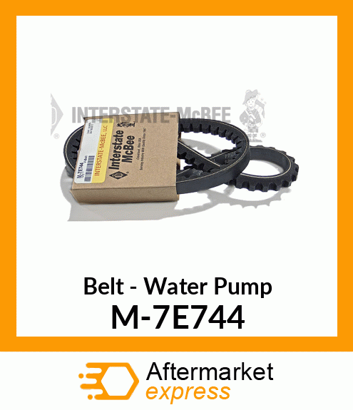 Belt - Water Pump M-7E744