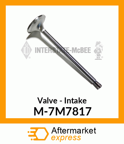 Valve - Intake M-7M7817