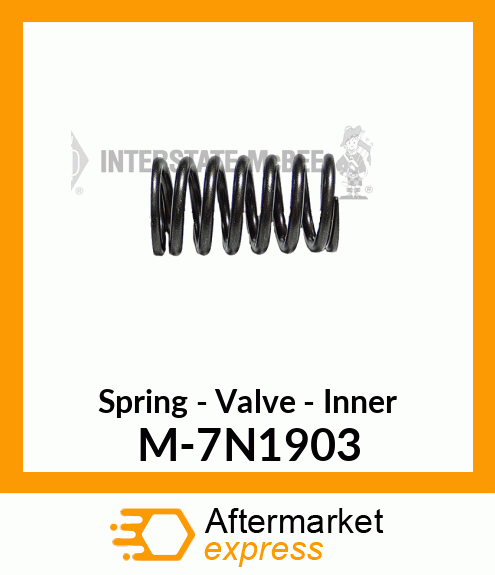 Spring - Valve - Inner M-7N1903