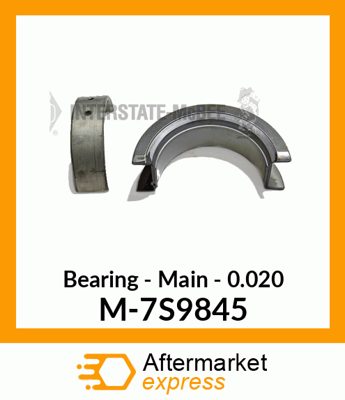 Bearing - Main - .020 M-7S9845