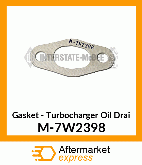 Gasket - Lines Group - Turbo M-7W2398