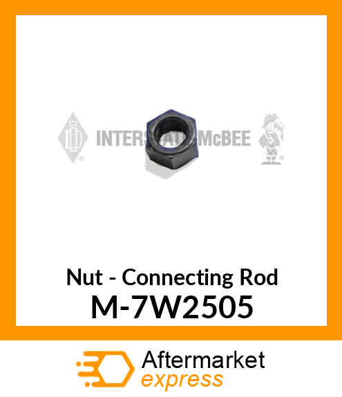 Nut - Connecting Rod M-7W2505