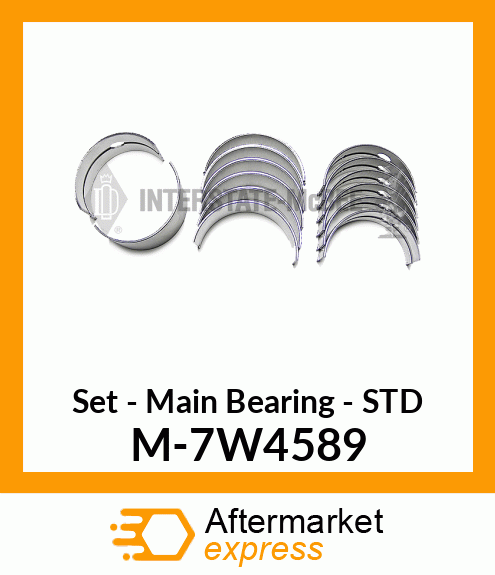 Set - Main Bearing - STD M-7W4589