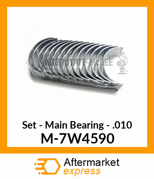 Set - Main Bearing - .010 M-7W4590