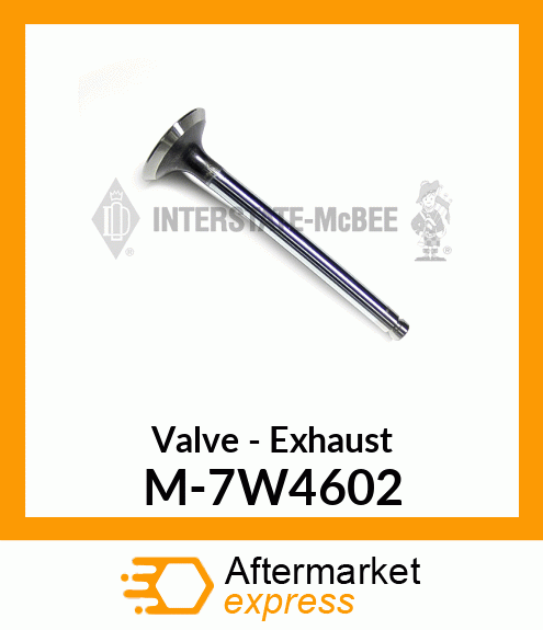 Valve - Exhaust M-7W4602