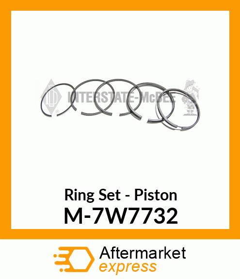 Ring Set - Piston M-7W7732