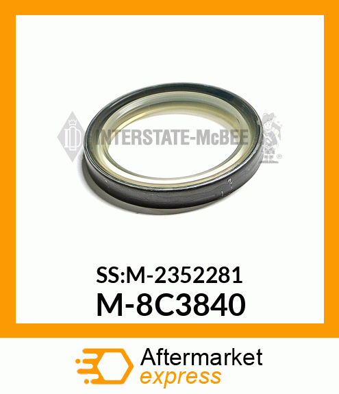 Seal - Wiper s/s 2253281 M-8C3840