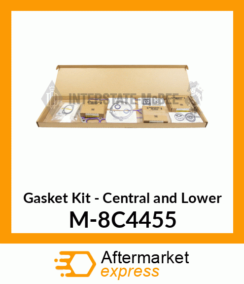 Gasket Set - Central & Lower M-8C4455