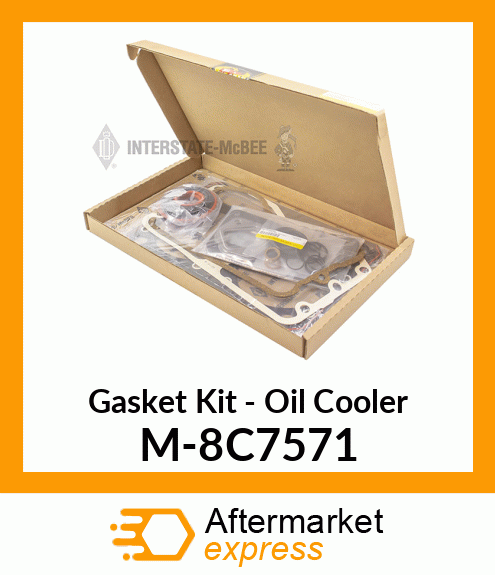 Gasket Set - Oil Cooler M-8C7571