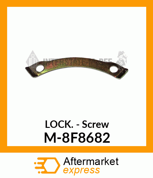 Lock - Screw M-8F8682