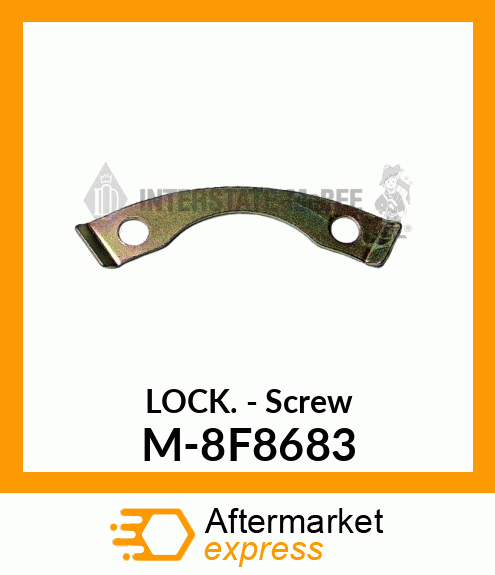 Lock - Screw M-8F8683