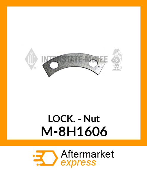 Lock - Nut M-8H1606