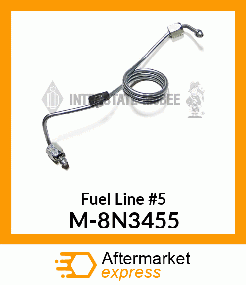 Fuel Line #5 M-8N3455