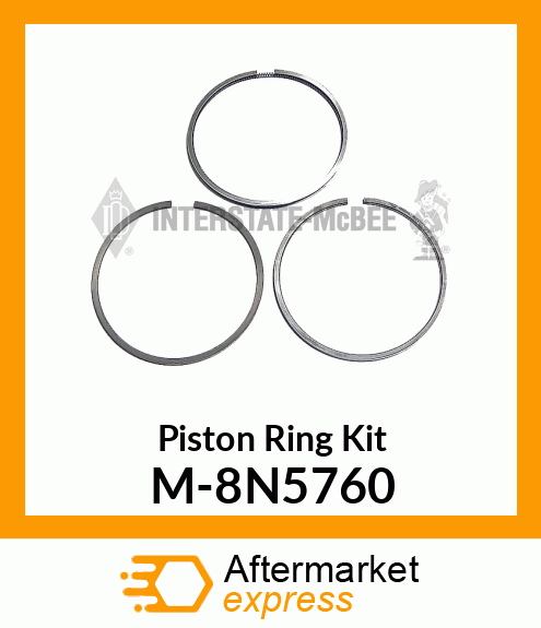 Ring Set - Piston M-8N5760