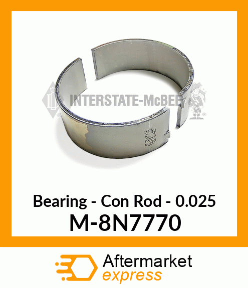 Bearing - Rod - .025 M-8N7770