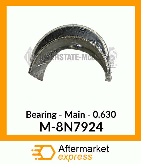 Bearing - Main - .63mm M-8N7924