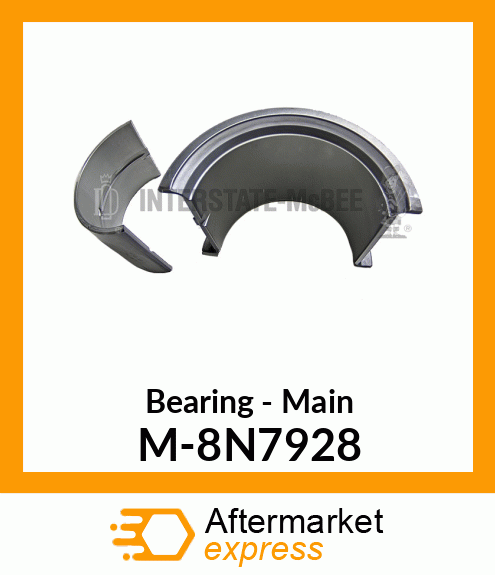 Bearing - Main M-8N7928