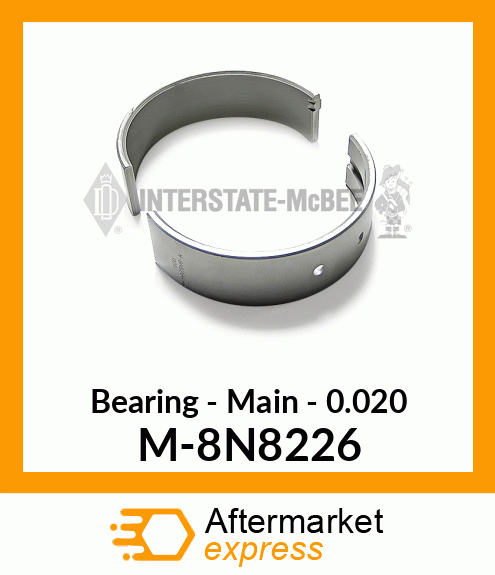 Bearing - Main - .020 M-8N8226