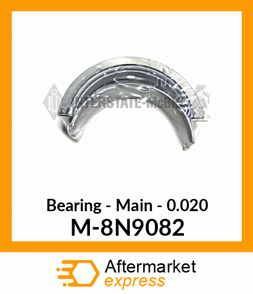 Bearing - Main - .020 M-8N9082