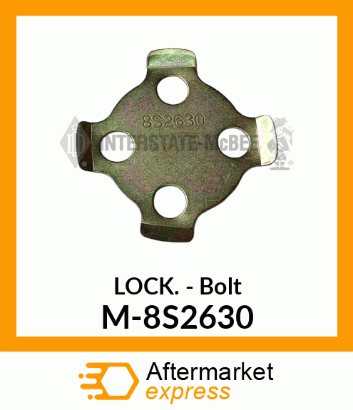 Lock - Bolt M-8S2630