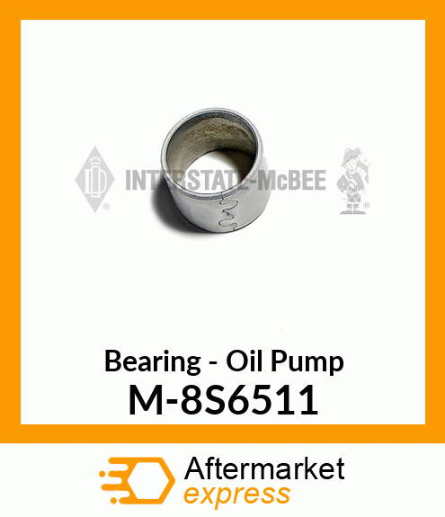 Bearing - Oil Pump M-8S6511