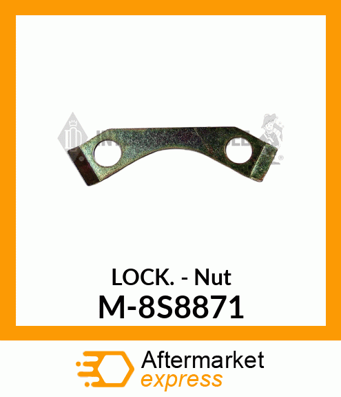 Lock - Nut M-8S8871