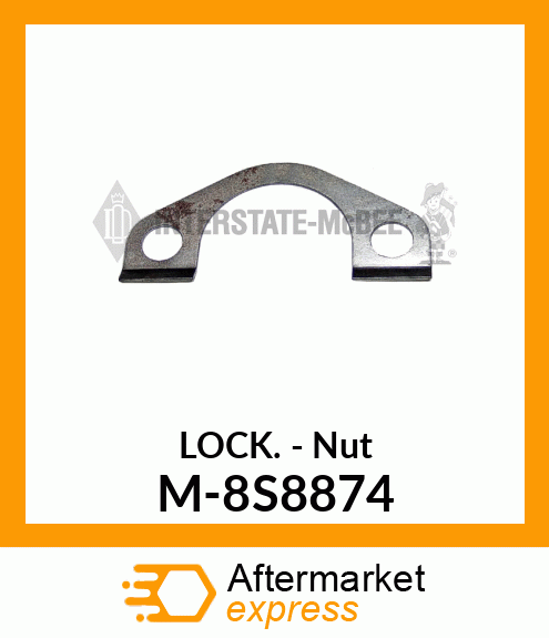 Lock - Nut M-8S8874