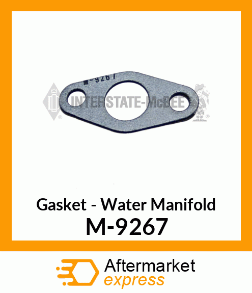 Gasket - Water Manifold M-9267