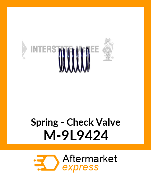 Spring - Check Valve M-9L9424