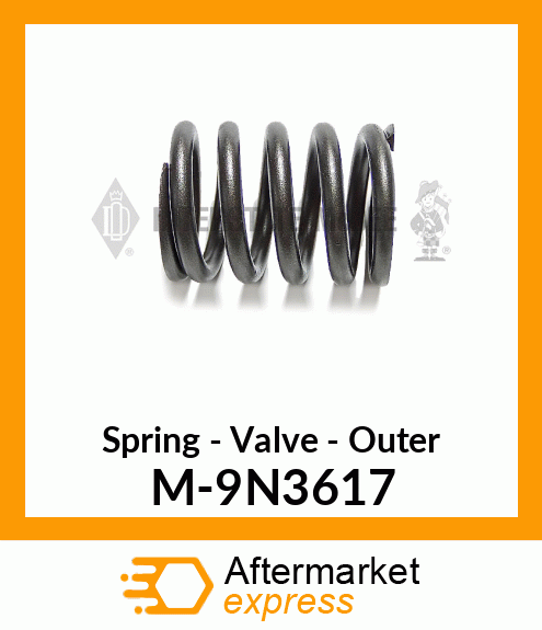 Spring - Valve - Outer M-9N3617