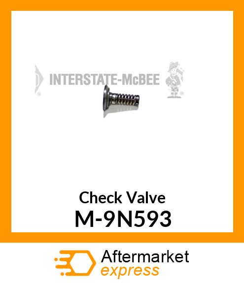 Check Valve M-9N593