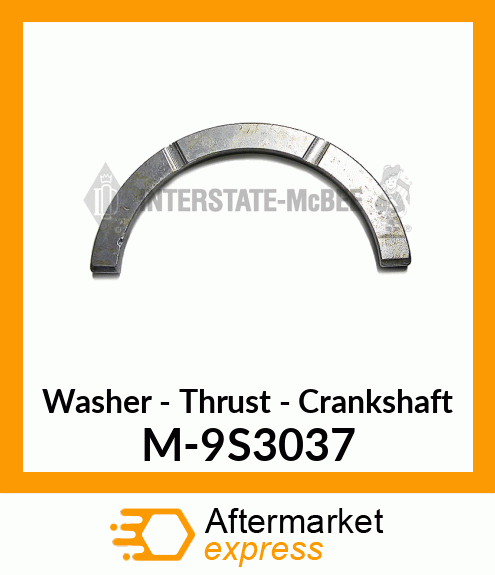 Washer - Thrust - Crank M-9S3037