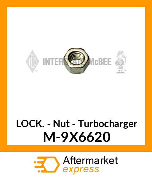 Lock - Nut M-9X6620