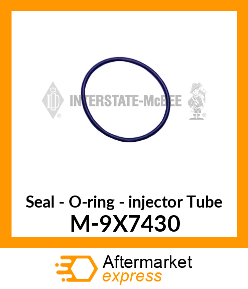 Seal - O-Ring - Inj Tube M-9X7430