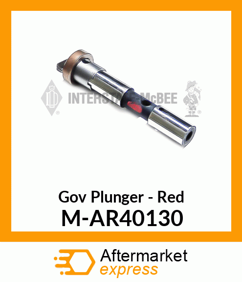 Gov Plunger - Red M-AR40130