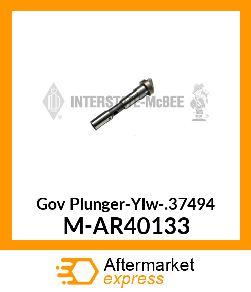 Gov Plunger-Ylw-.37494 M-AR40133