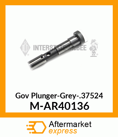 Gov Plunger-Grey-.37524 M-AR40136