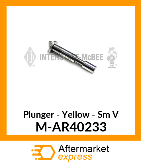 Plunger - Yellow - Sm V M-AR40233