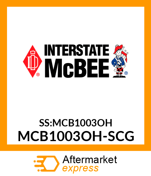 SS:MCB1003OH MCB1003OH-SCG