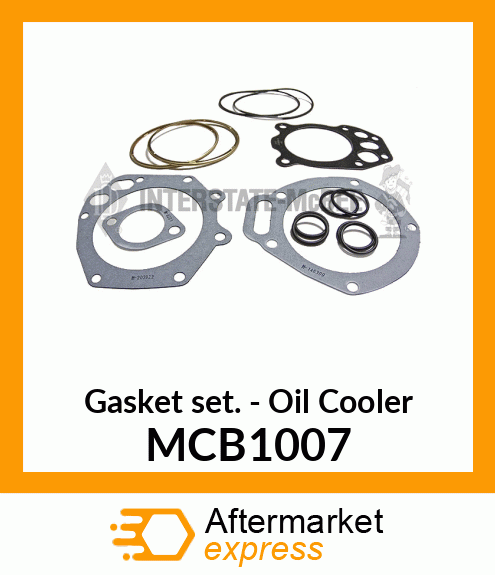 Gasket Set - Oil Cooler MCB1007